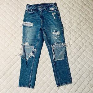 Abercrombie & Fitch Curve Love High Rise Jeans